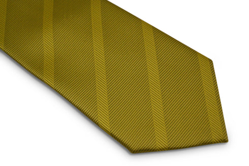 lime grass green and yellow striped design tie